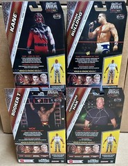 WWE Elite Monday Night Wars Complete Set of 4, (Series 6) w/ Golga BAF