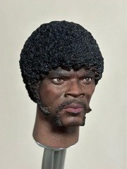 1/6 Pulp Fiction Jules Winnfield Custom Action Figure One of a Kind Masterpiece