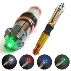 11th Doctor Who Metal Sonic Screwdriver Replica Made Fully Metal Parts Xmas Gift