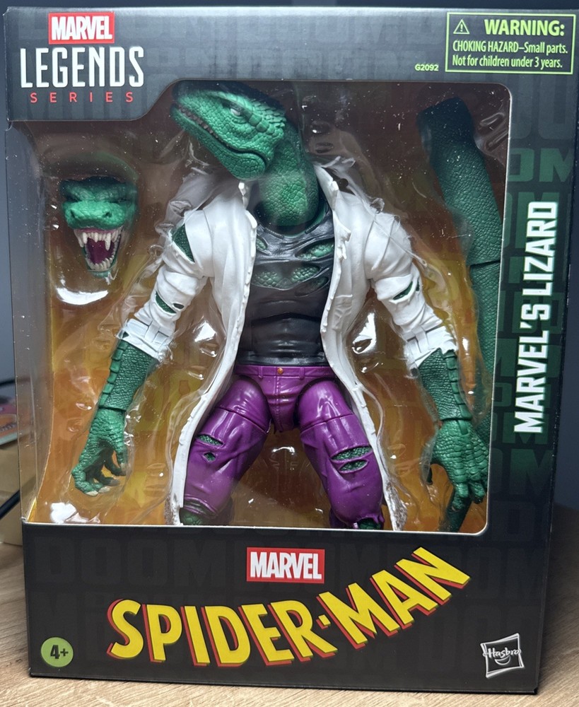 Marvel Legends Amazon Exclusive Deluxe Lizard Action Figure 2026 NEW/SEALED