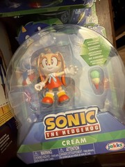 Sonic The Hedgehog 35th Anniversary Cream Action Figure [with Ice Cream Cone]