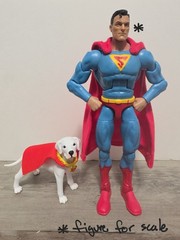 DC Comics Custom 1:12 Scale Statue Figure Krypto The Superdog Silver Age