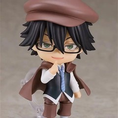 Aixlan #2348 Edogawa Rampo Figure Qversion Bungo Stray Dogs 10cm PVC Action
