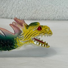 Vintage 1979 Imperial Dragon Sea Monster Figure Hong Kong 17″ Long