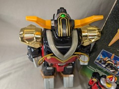 1998 Power Rangers Lost Galaxy Deluxe Defender Torozord with Box