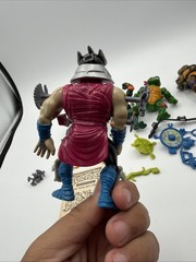 TMNT LEO DON RAPH MIKE Wacky Action LOT OF 5 Turtles Playmates 1989