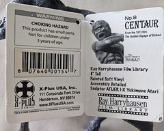 X-Plus Ray Harryhausen Figure:  Centaur – Golden Voyage of Sinbad #8 NWT