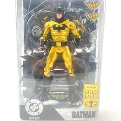 McFarlane Gold Label Batman Action Figure SDCC Exclusive Gold Black 7 Inch 17594