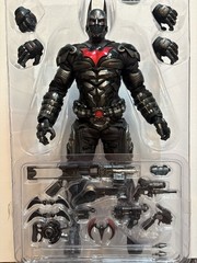 Hot Toys Arkham Knight Batman Beyond Figure VGM39 US SELLER W/ BROWN SHIPPER