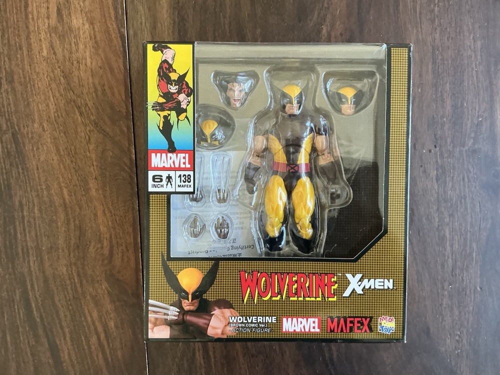 Medicom Toy MAFEX Wolverine Brown Comic Ver. 5.7 in. Figure – 6471389