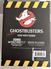 Culturefly Ghostbusters 35 Ghost Box & Stay Puft Figure W/Battle Damage Lot NEW