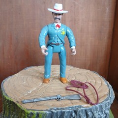 VTG Legends Of The Wild West Wyatt Earp Action Figure Complete 1991 Imperial