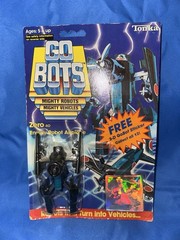 Vintage 1984 TONKA GOBOTS Zero 40 Enemy Robot Airplane 3D Sticker NEW Sealed!