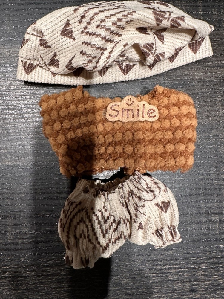 Clothes for Labubu 38CM.(NO Doll) , HandMade Clothes Doll Accessories Suit