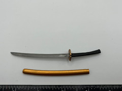 101TOYS Small Sword Japanese Samurai Mori Ranmaru KN010 1/6 Action Fig Toys