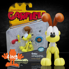 Garfield Wave 1 Odie Action Figure – 17 Points of Articulation with Accessories