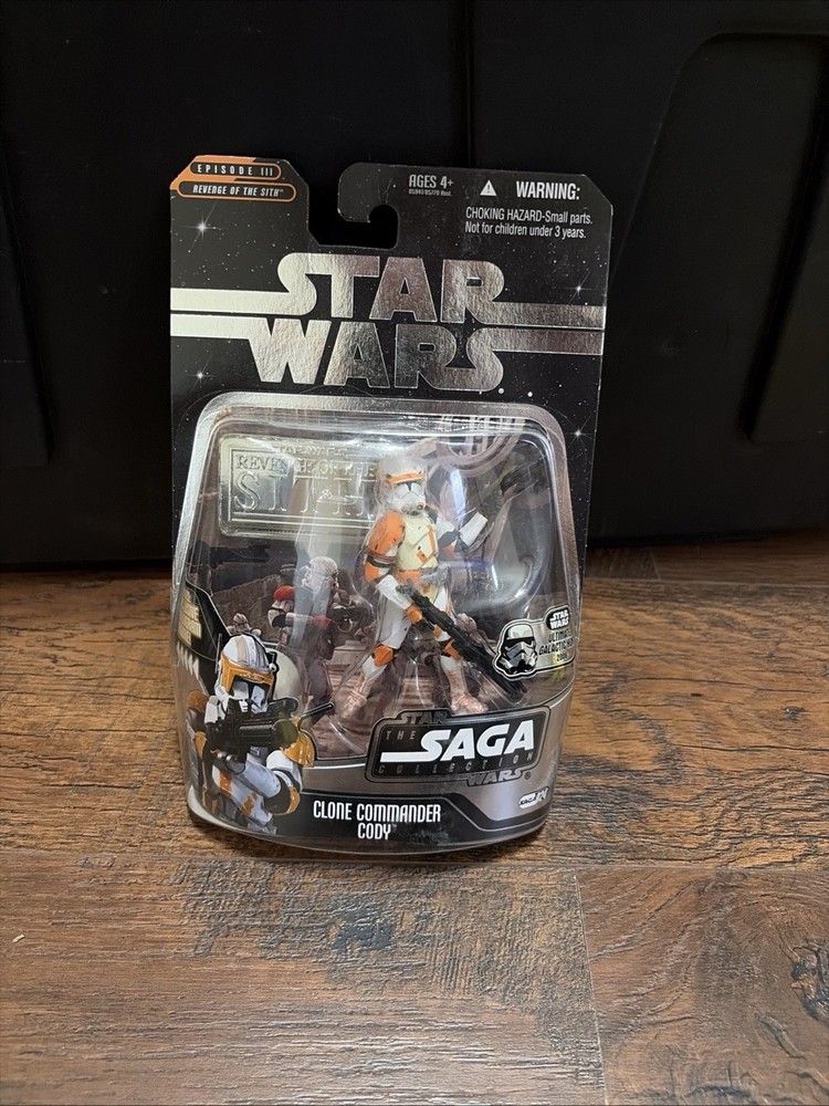 Star Wars Saga Collection Clone Commander Cody Revenge of the Sith Sealed Figure