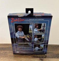 NECA Bob Ross 8″ Figure The Joy Of Painting Sealed
