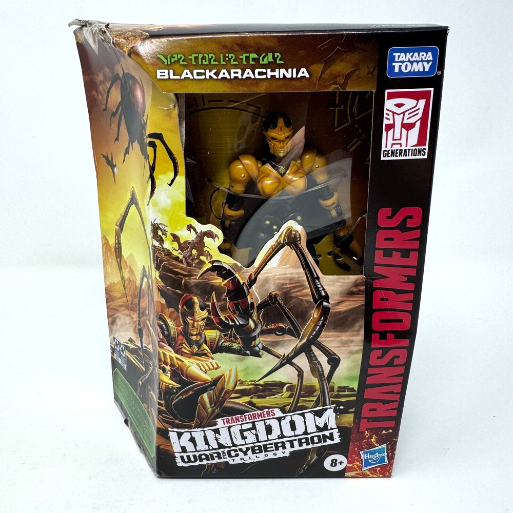 Hasbro Transformers Kingdom War for Cybertron WFC-K5 Deluxe Blackarachnia Figure