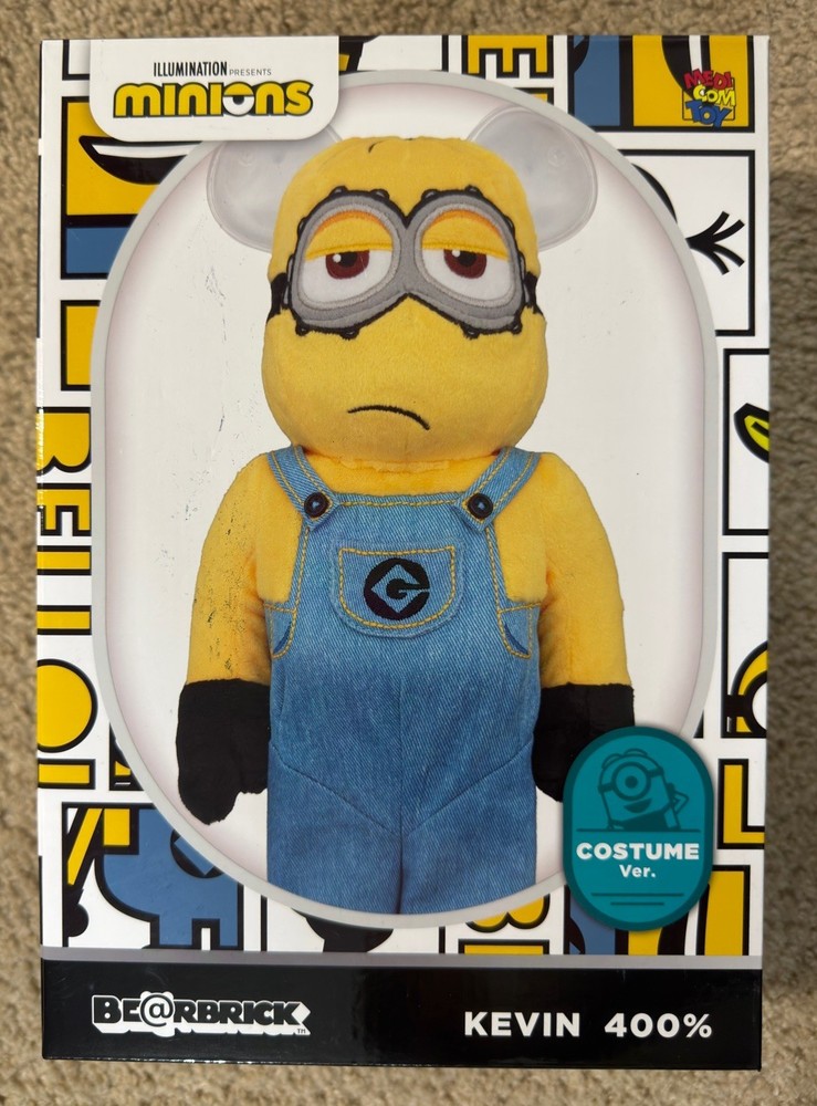 BE@RBRICK Kevin Costume 400% Minions MEDICOM TOY