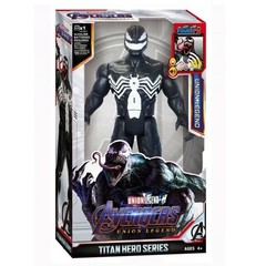 30cm Marvel Superhero Figure Thanos Hulk Iron Man Sound Light Action Toy For Kid