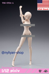 86TOYS T86 1/12Female Pale Suntan Joint Flexible Body For 6”Action Figure Model