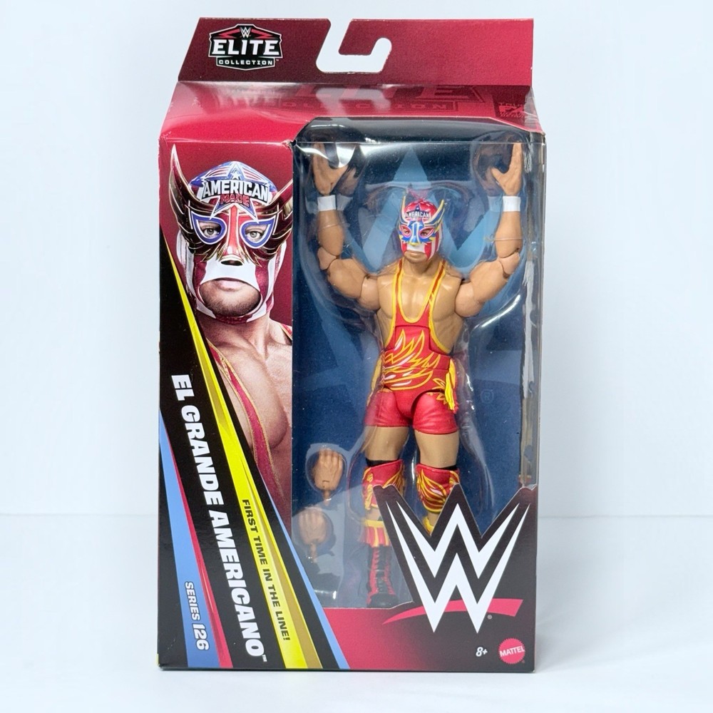 WWE El Grande Americano Elite Series 126 Mattel Wrestling Action Figure 2026