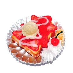 Surprise Capsule Cafe Realistic Mini Resin Food Figure 1 Random Collectible Toy