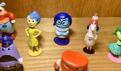Inside Out 2 PVC Figures Lot (9) Jangles Bing Bong Joy Anger Disgust