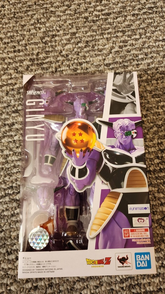 SH Figuarts Captain Ginyu Dragon Ball Z Figure Tamashii Nations