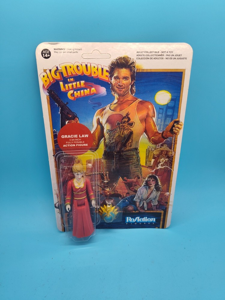 Big Trouble in Little China Gracie Law 3.75″ High Quality ReAction Figure Toy