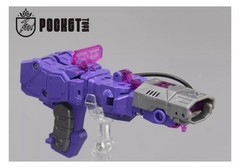 Pocket Toys PT03 Shockwave Decepticon G1 IDW D9X 3.5in Transformers Figure