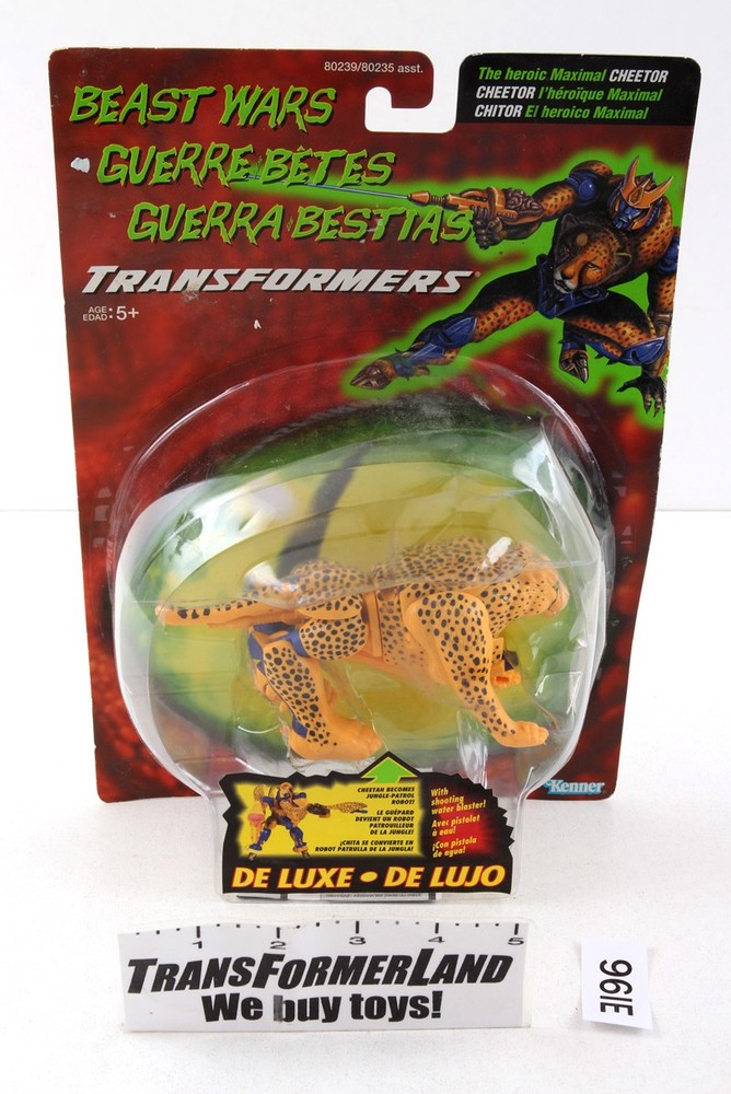 Transformers Beast Wars Deluxe Cheetor Sealed MISB MOSC