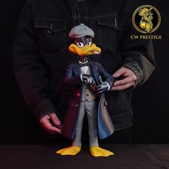 Daffy Duck Figure 3D Printed Figure DIY Kit Built Painted Collector Statue
