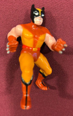 1991 MARVEL SUPERHEROES Thanos, Wolverine, Cyclops PVC Figure/Cake Topper