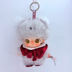 POP MART Dimoo The Secret Theatre Club Series Pendant Plush Doll – Granny Wolf
