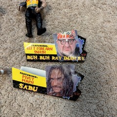 1999 ECW Wrestling Action Figure Lot- New Jack, Sabu, Lance Storm And More
