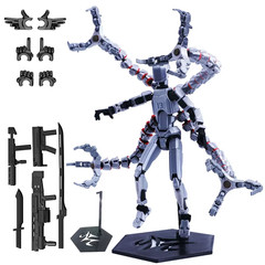 13cm Multi Joint Robot Action Figure 3D Printed Movable Model Toy Gift