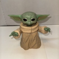 Baby Yoda Grogu Mandalorian Star Wars Toy Action Figure Hasbro 7” Posable Figure