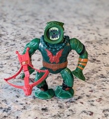 Vintage 1984 He-Man Masters Of The Universe LEECH Suction Works Stands Complete