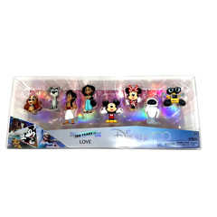 Disney 100 Years Of Love Character Figure Set Limited Edition 8 Pieces