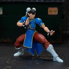 Street Fighter II Chun Li Official 6″ Action Figure Toys for Kids and Adults
