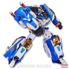 Metal Cardbot W BLUECOP W Transforming Patrol Car Robot Korean Toy 2025
