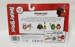 ANGRY BIRDS MISSION FLOCK PACK RED & SILVER FIGURE 2-PACK NEW & SEALED JAZWARES