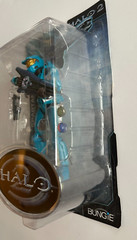 Halo 2 Series 7 Cyan/White Stripes Spartan Joyride Studios 2006! NEW! VERY RARE!