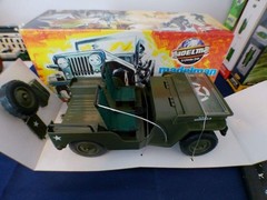 VINTAGE RARE MADELMAN WWII U.S. ARMY JEEP BRAND NEW IN BOX !!