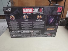 Marvel Legends Studios: 1st 10 Years Avengers: 3 Pack Iron Man Thanos Strange