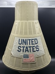Vintage 1966 GI Joe Astronaut Space Capsule Hasbro Project Mercury, Parts Repair