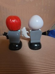 Disney Jack And Sally Solar Bobble Head The Nightmare Before Christmas Set Of 2