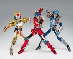 Myth Cloth Saint Seiya Steel Marine Land Sky Revival 3 box Bandai Tamashii Used